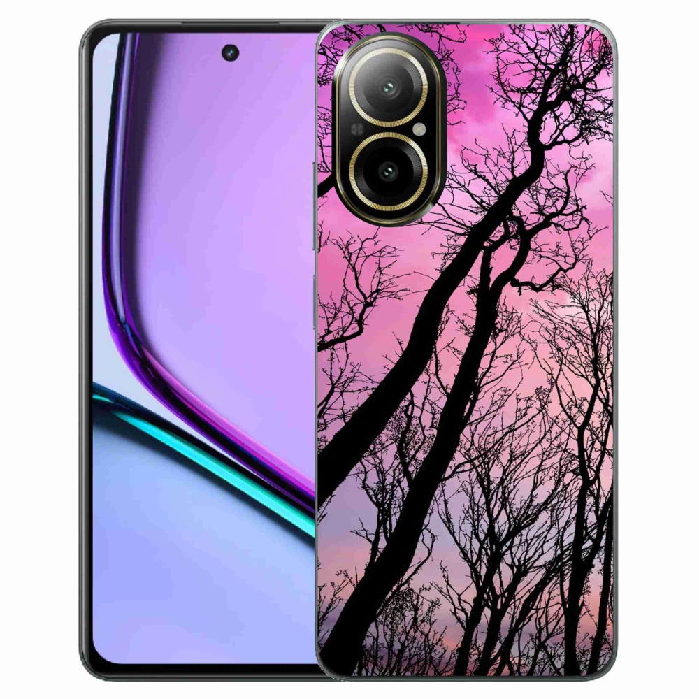 Gelový obal mmCase na Realme C67 - opadané stromy