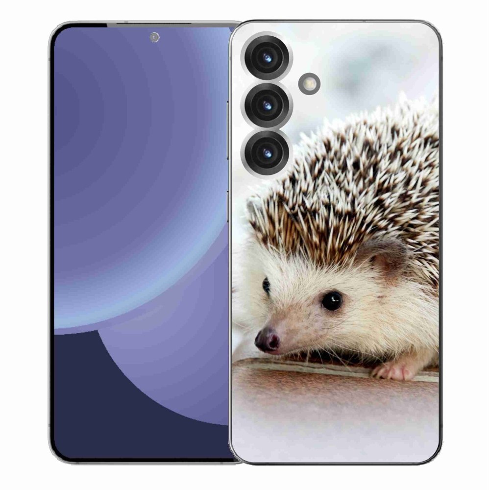 Gelový kryt mmCase na Samsung Galaxy S25+ - ježek