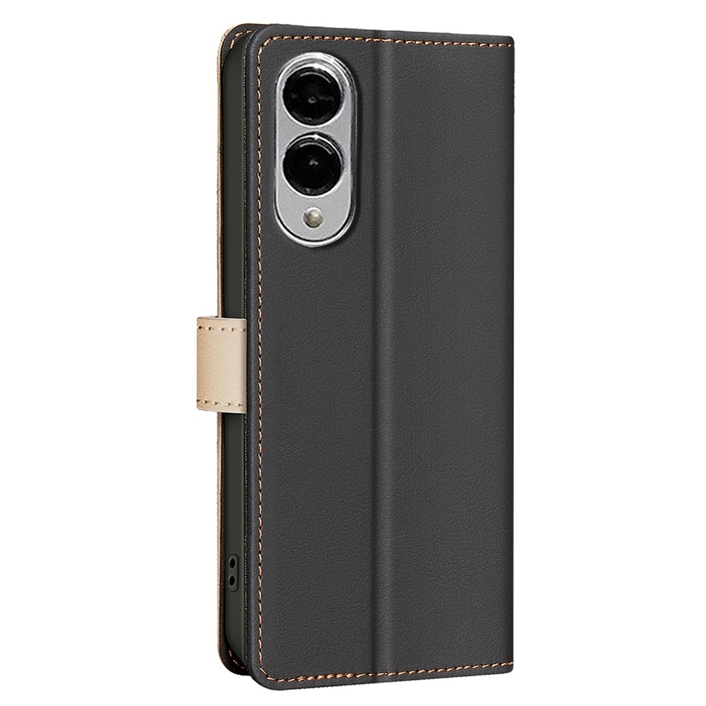 BNF DUO knížkové pouzdro na Samsung Galaxy S25 Edge - černé