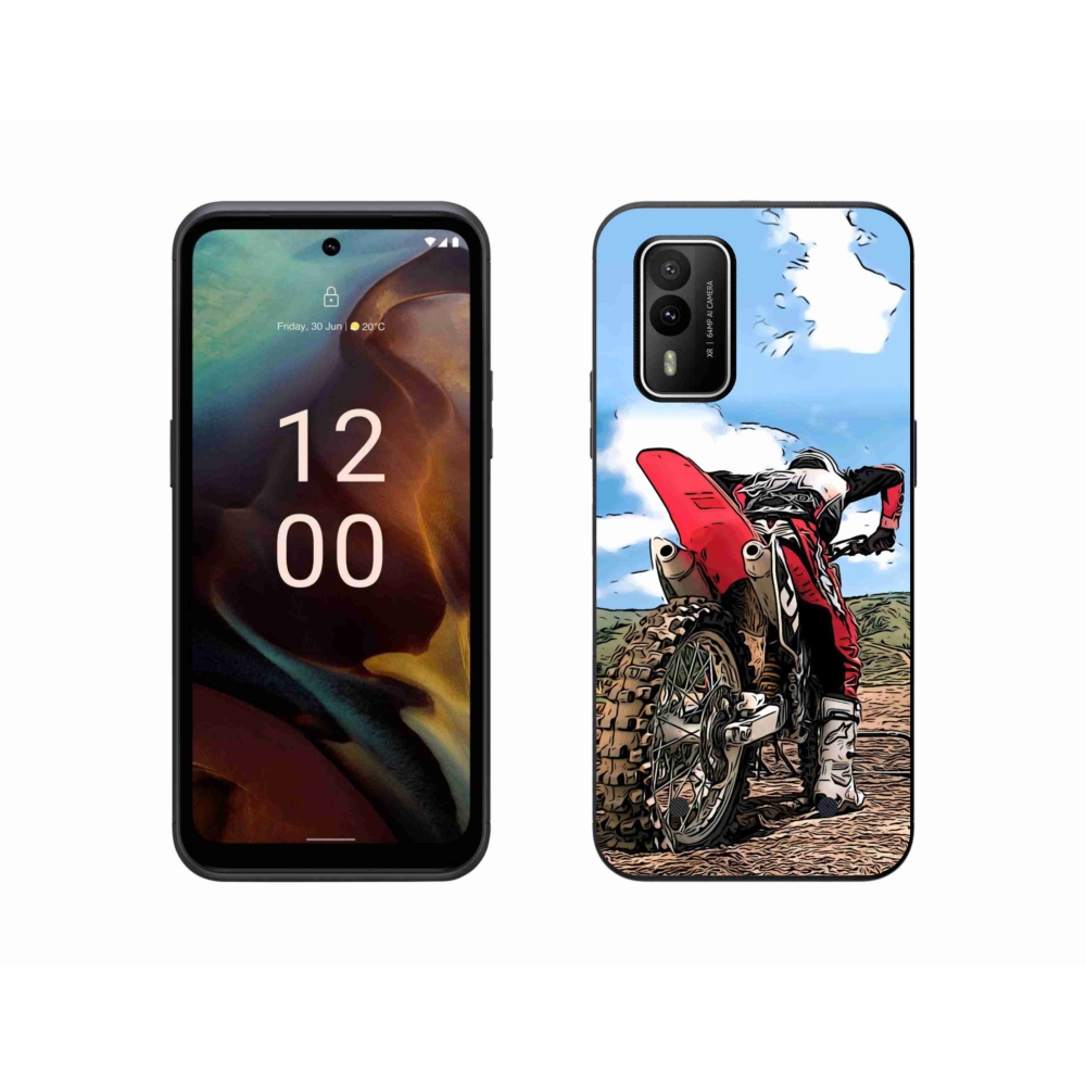 Gelový kryt mmCase na Nokia XR21 - moto