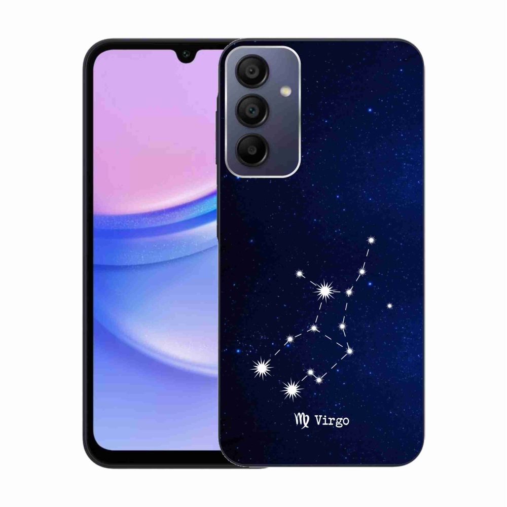 Gelový kryt mmCase na Samsung Galaxy A15 4G/5G - souhvězdí Panny