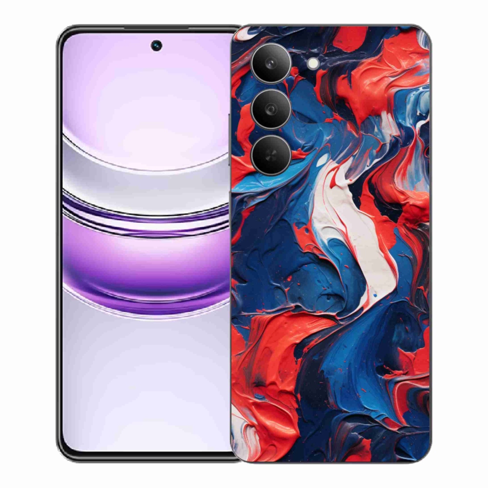 Gelový kryt mmCase na Realme 14x 5G - abstraktní motiv 7