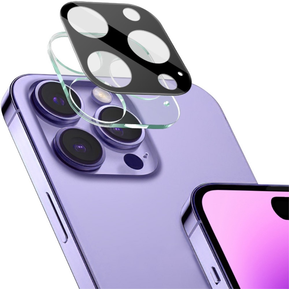 IMK sklo čočky fotoaparátu na iPhone 16 Pro Max/16 Pro - černé