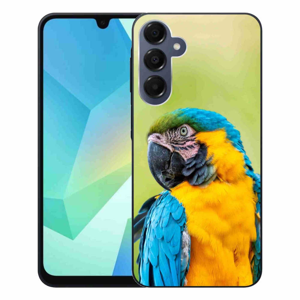 Gelový obal mmCase na Samsung Galaxy A16 4G/5G - papoušek ara 2