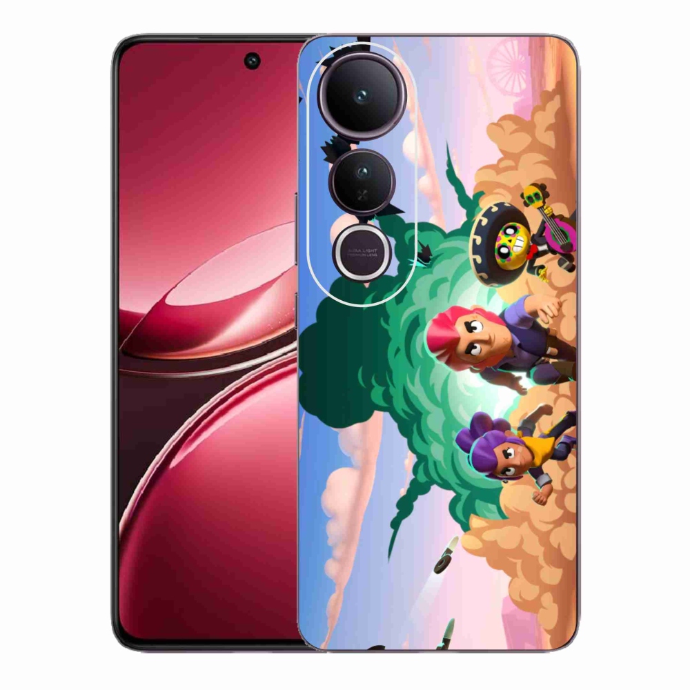 Gelový kryt mmCase na Vivo V50 Lite 4G/5G - brawl stars