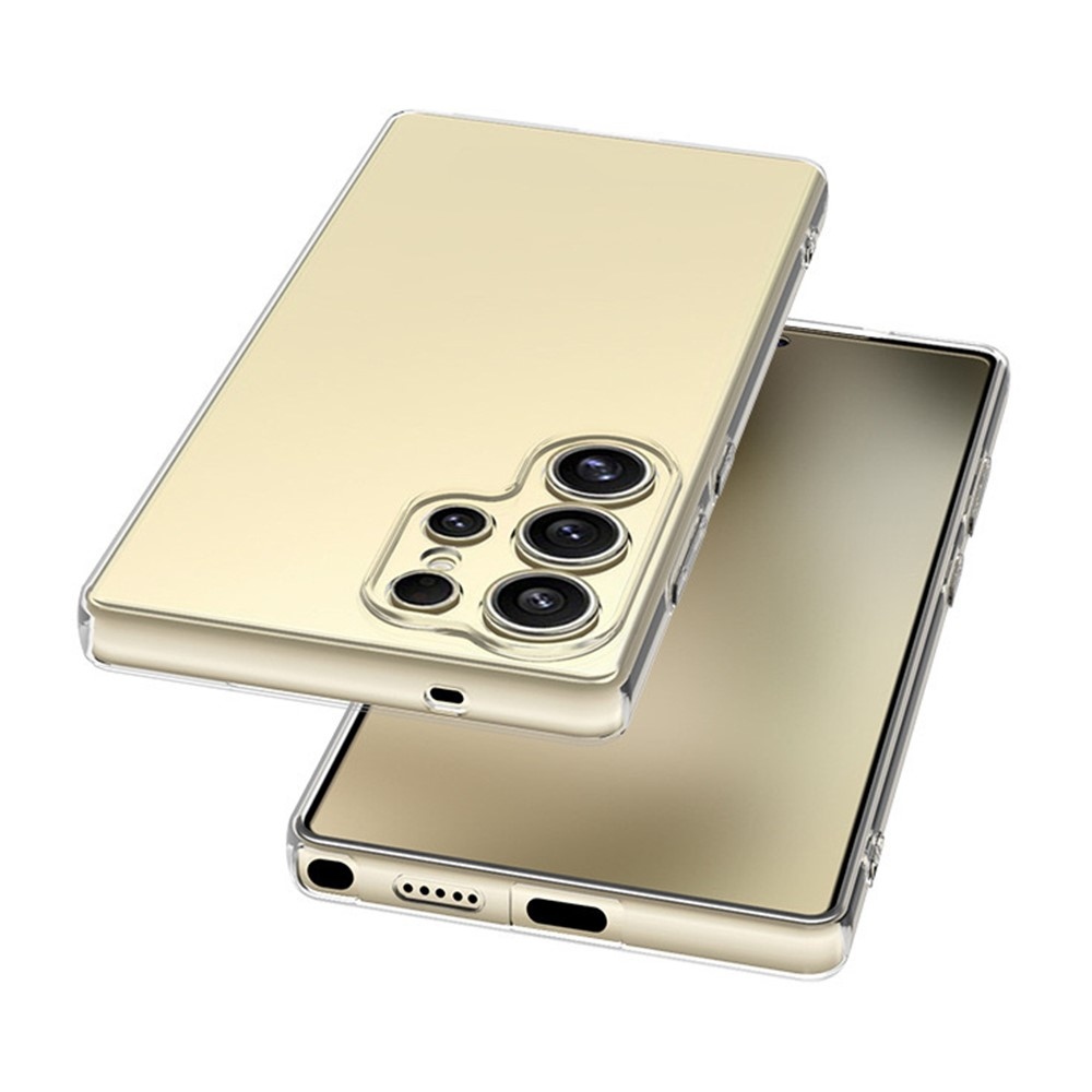 Průhledný gelový obal na Samsung Galaxy S25 Ultra - průhledný