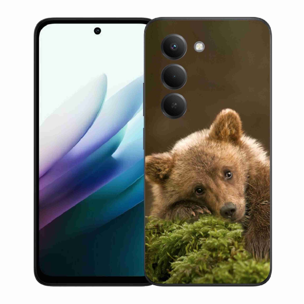 Gelový kryt mmCase na Xiaomi Redmi 15 4G/5G (171mm) - medvěd
