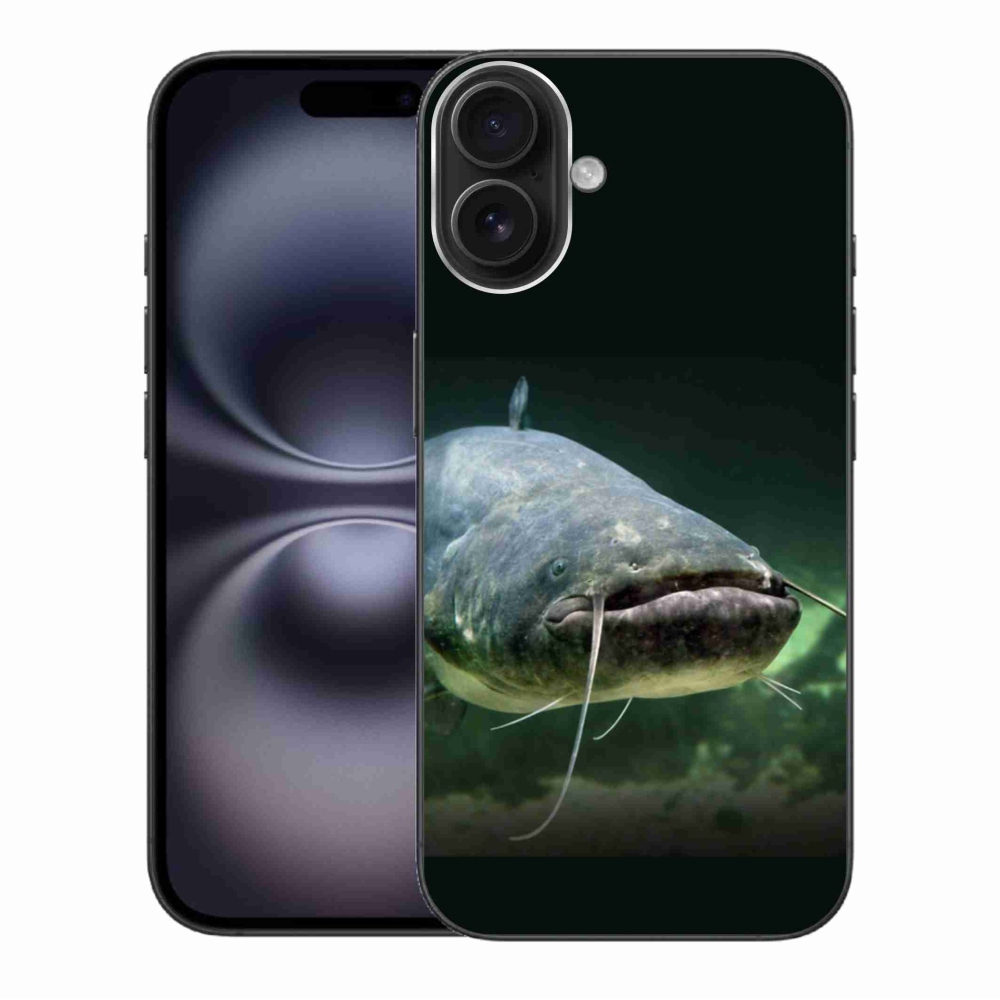 Gelový obal mmCase na iPhone 16 Plus - sumec
