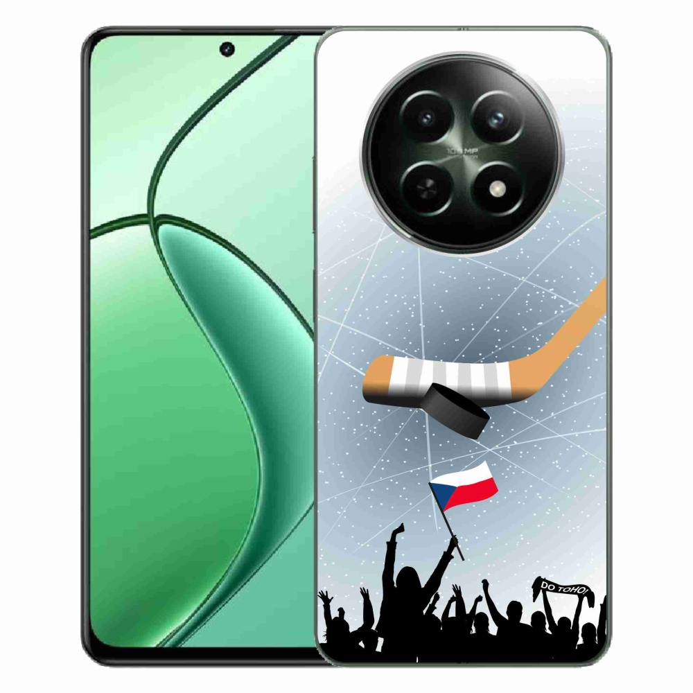 Gelový kryt mmCase na Realme 12 5G/12x 5G - fanoušci hokeje