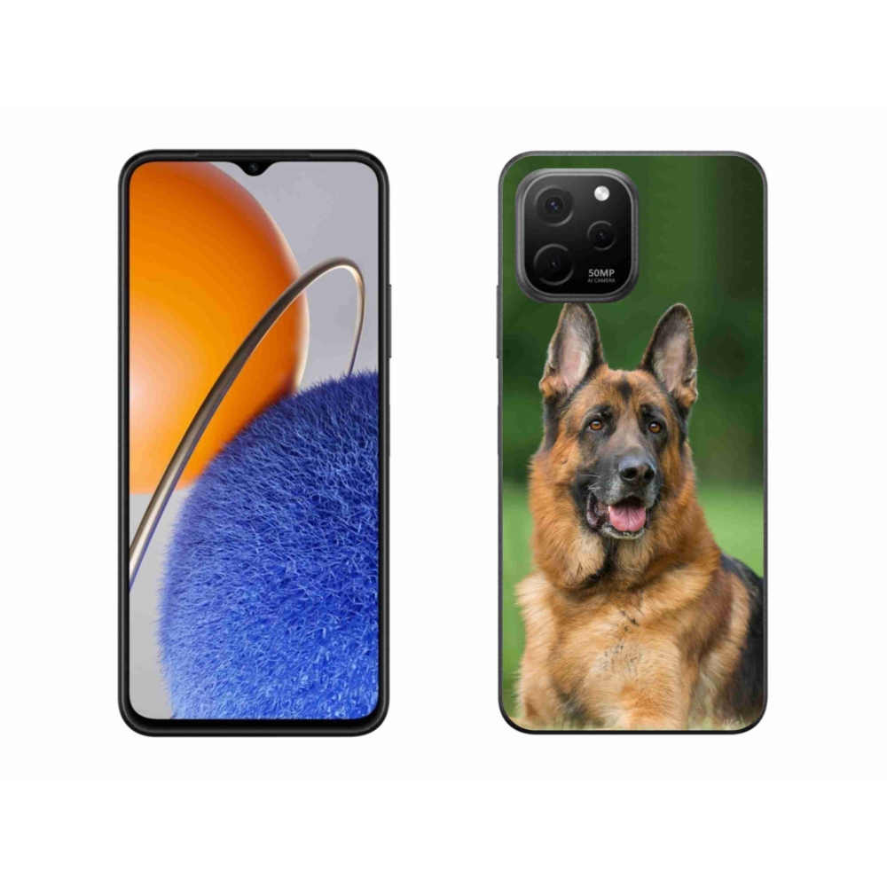 Gelový kryt mmCase na Huawei Nova Y61 - německý ovčák