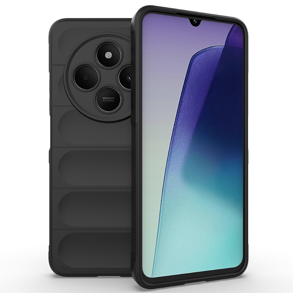 Rugg odolný gelový obal na Xiaomi Redmi 14C/Poco C75 - černý