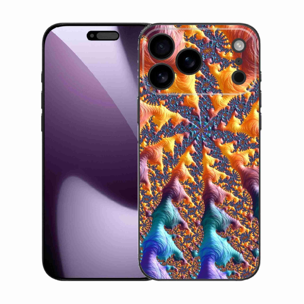 Gelový kryt mmCase na iPhone 17 Pro Max - abstraktní motiv 23