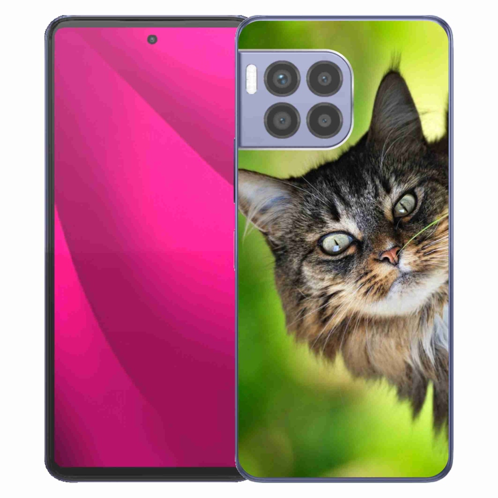 Gelový kryt mmCase na T-Mobile T Phone 2 Pro - kočka 3