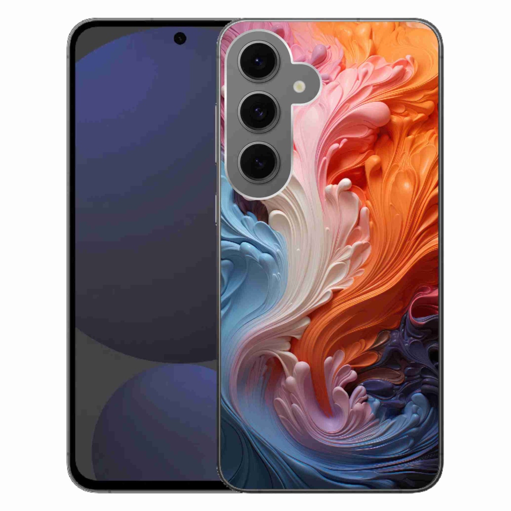 Gelový kryt mmCase na Samsung Galaxy S24 FE - abstraktní motiv 8