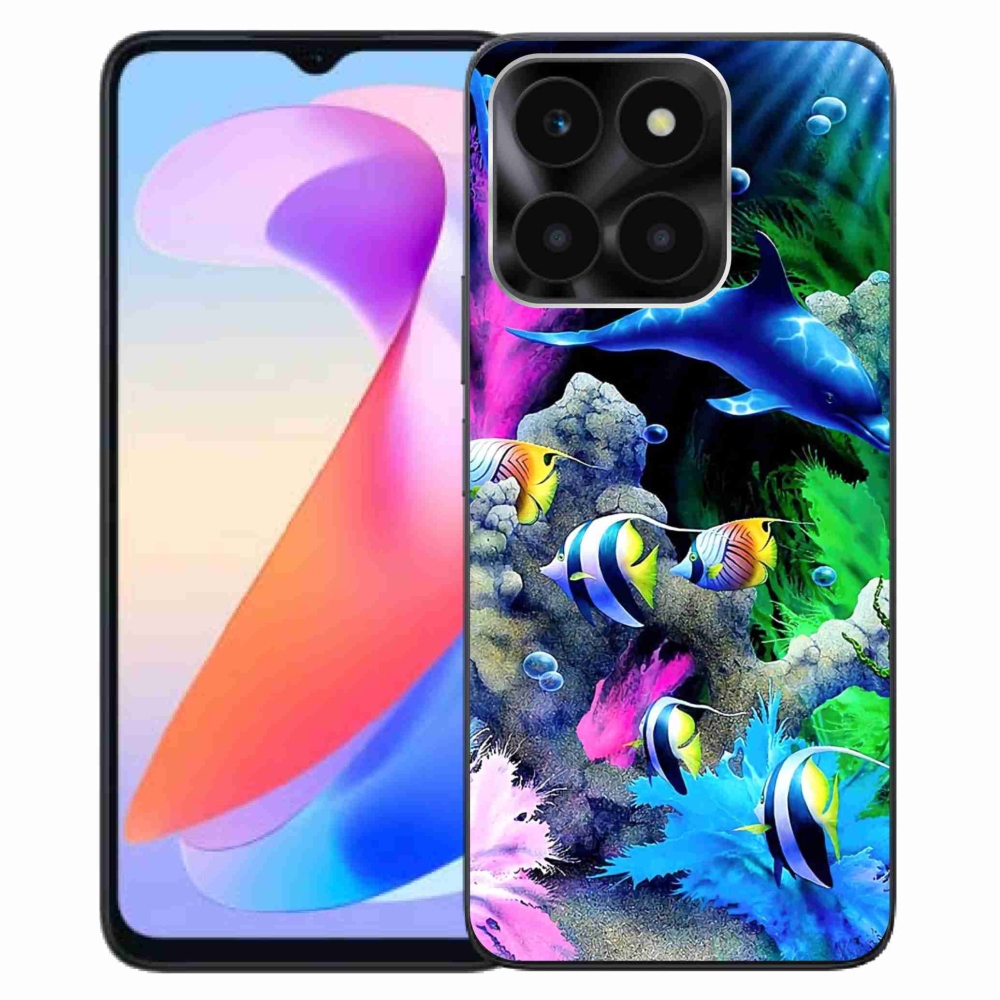 Gelový obal mmCase na Honor X6a - mořský svět