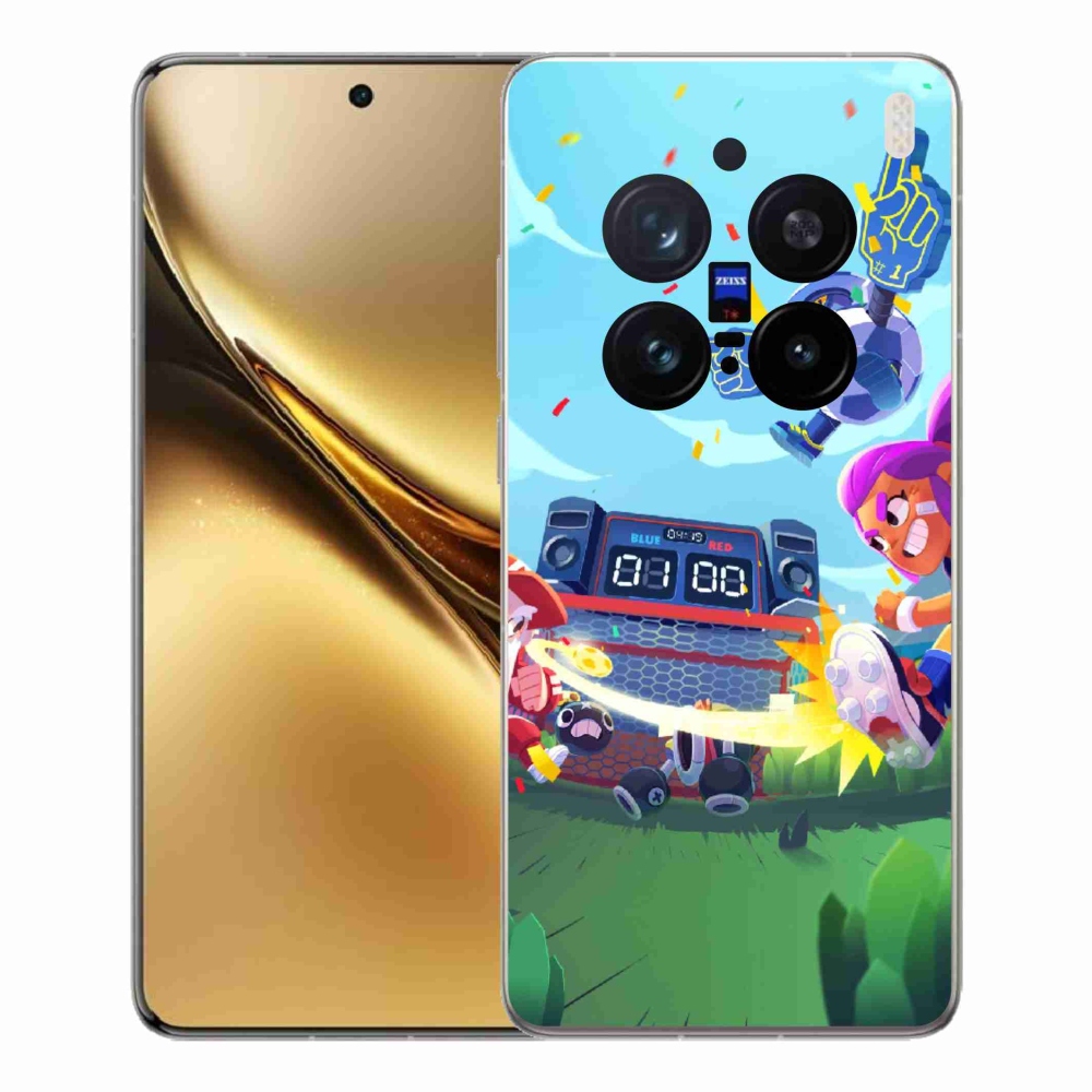 Gelový kryt mmCase na Vivo X200 Pro 5G - brawl stars 1