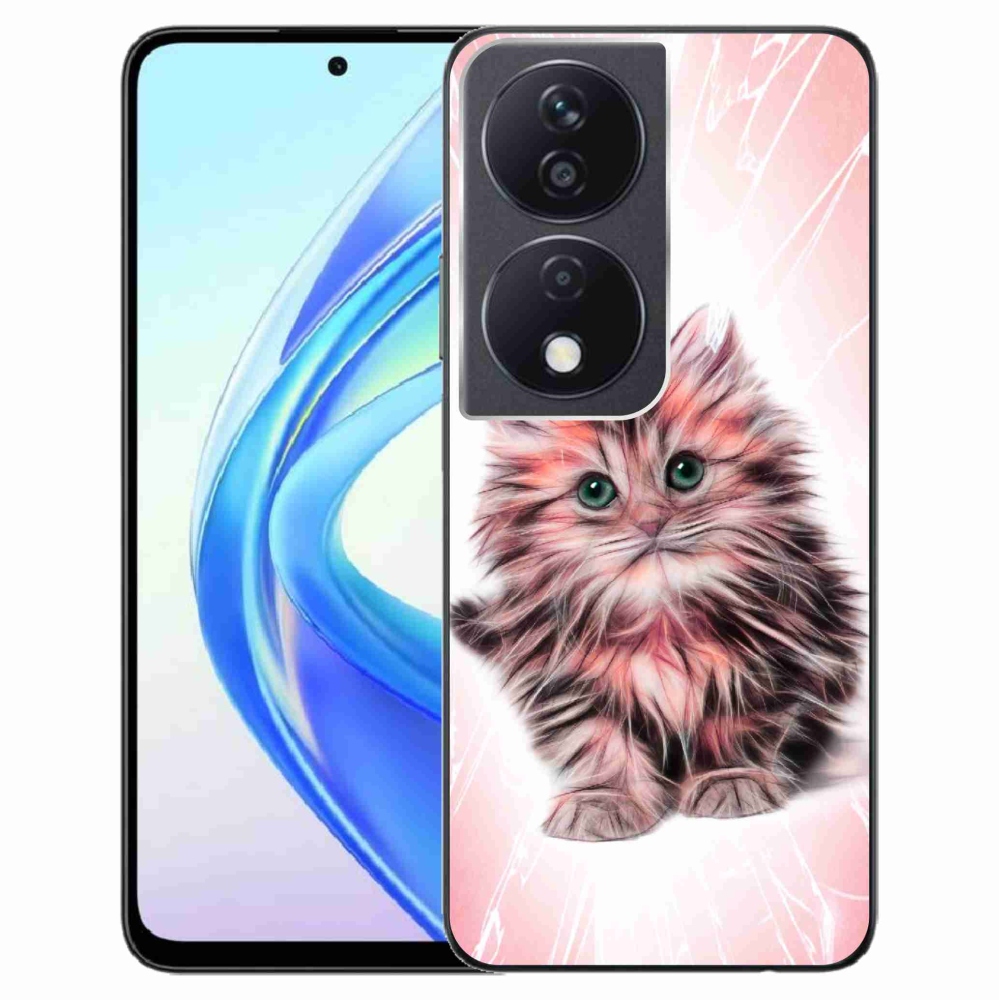 Gelový kryt mmCase na Honor X7b/Honor 90 Smart - roztomilé kotě