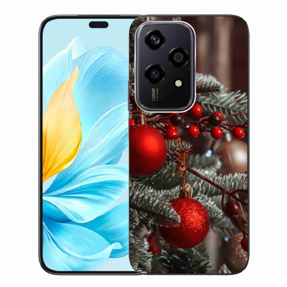 Gelový kryt mmCase na Honor 200 Lite 5G - vánoční ozdoby 2