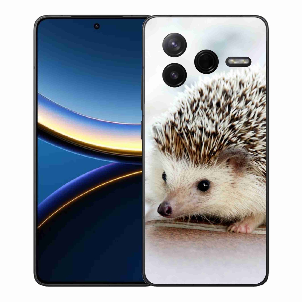 Gelový kryt mmCase na Xiaomi Poco F7 Pro - ježek