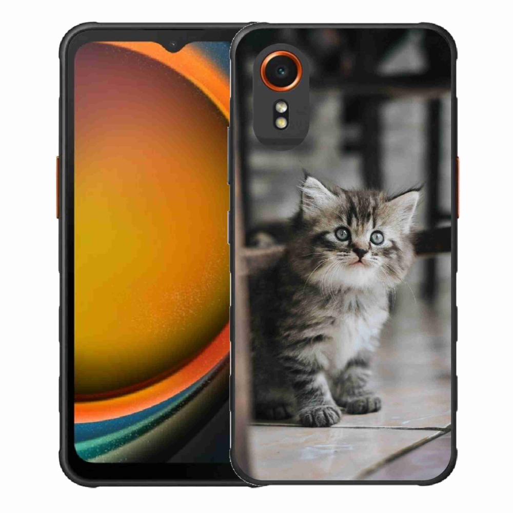 Gelový kryt mmCase na Samsung Galaxy Xcover 7 - koťátko
