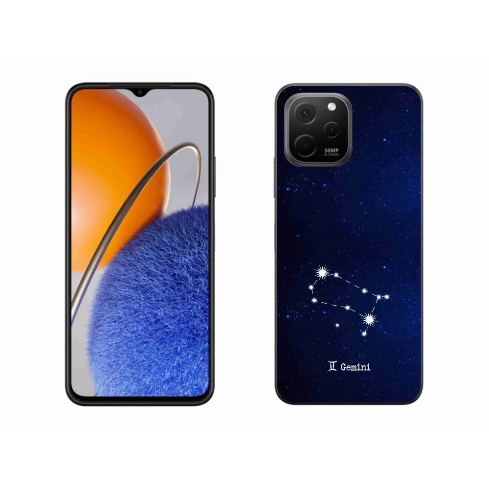 Gelový kryt mmCase na Huawei Nova Y61 - souhvězdí Blíženců