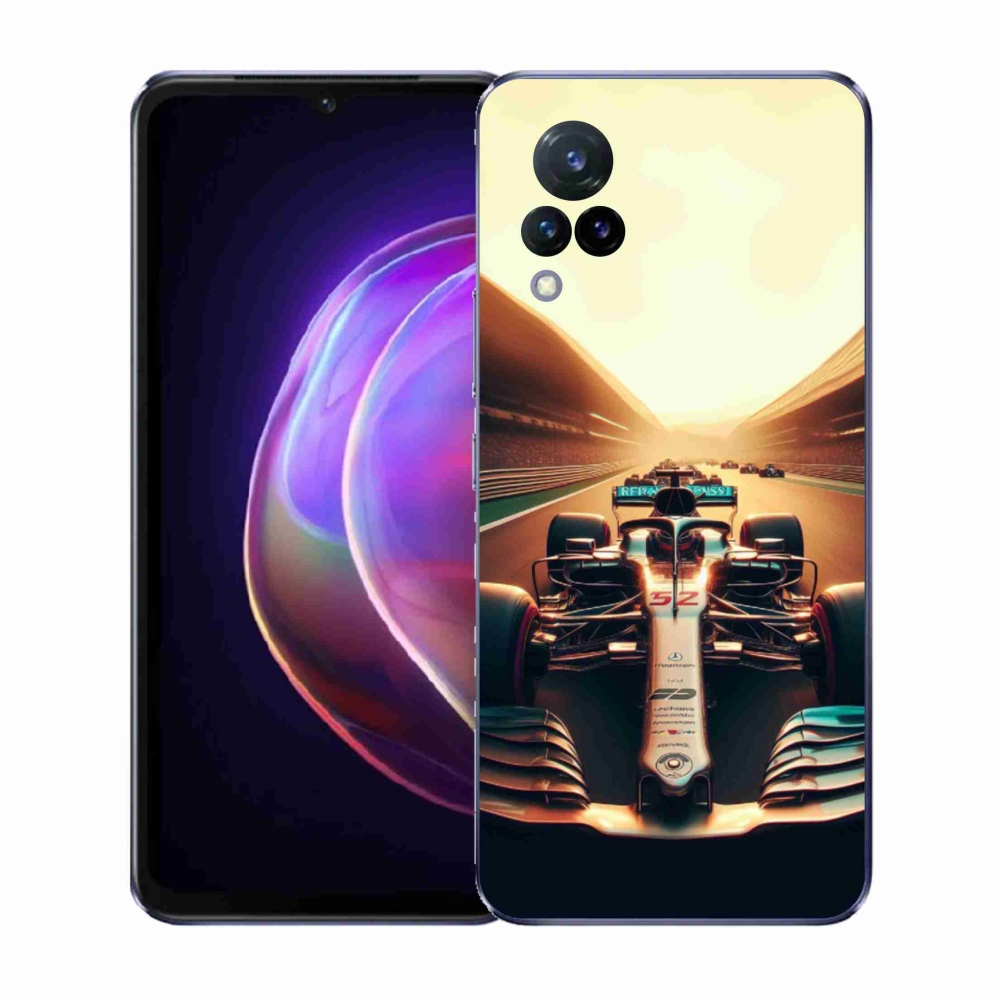 Gelový kryt mmCase na Vivo V21 4G/5G - formule 1