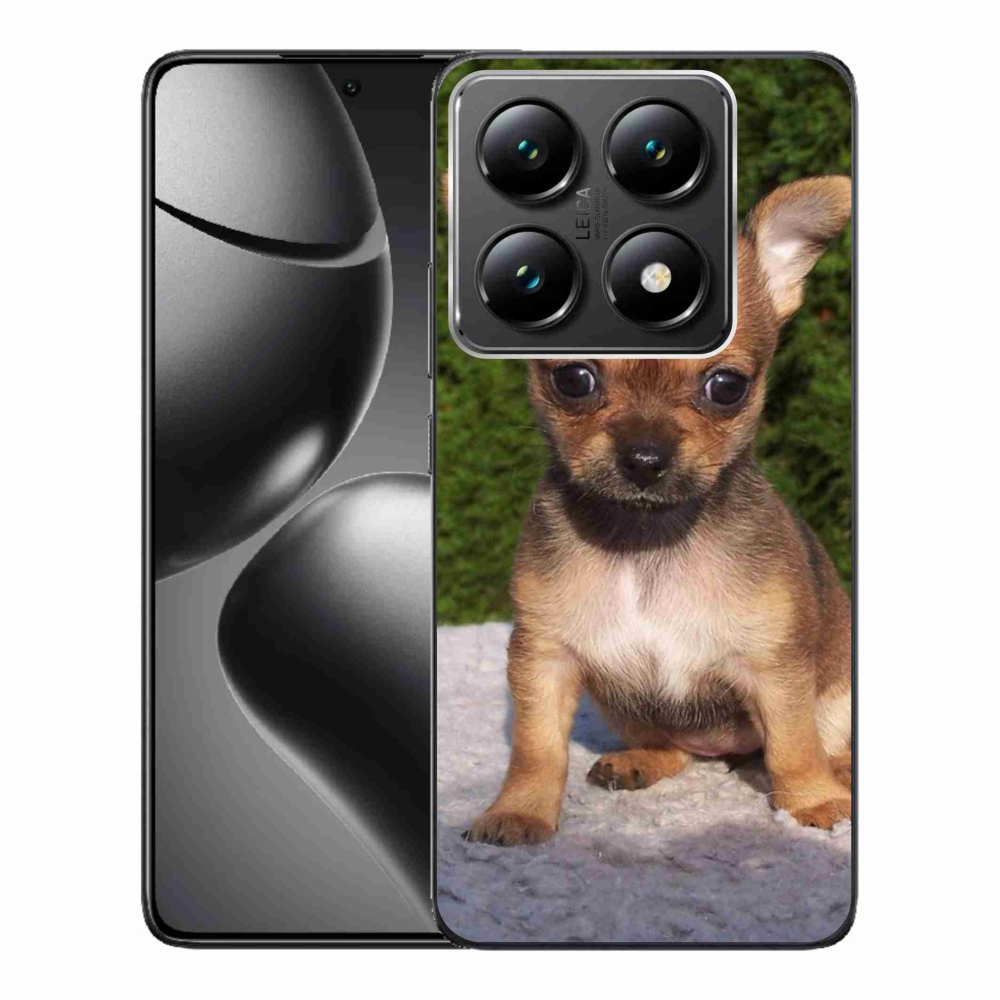 Gelový kryt mmCase na Xiaomi 14T Pro - čivava 3