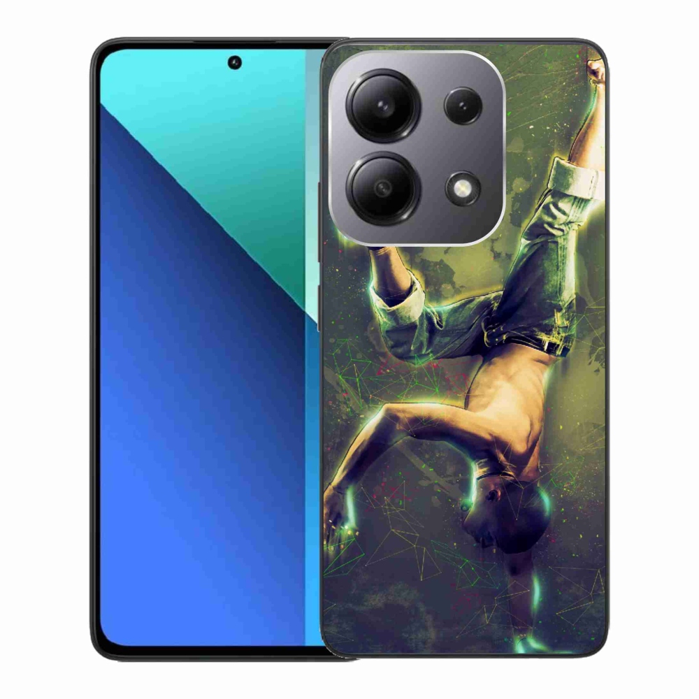 Gelový kryt mmCase na Xiaomi Redmi Note 13 - breakdance