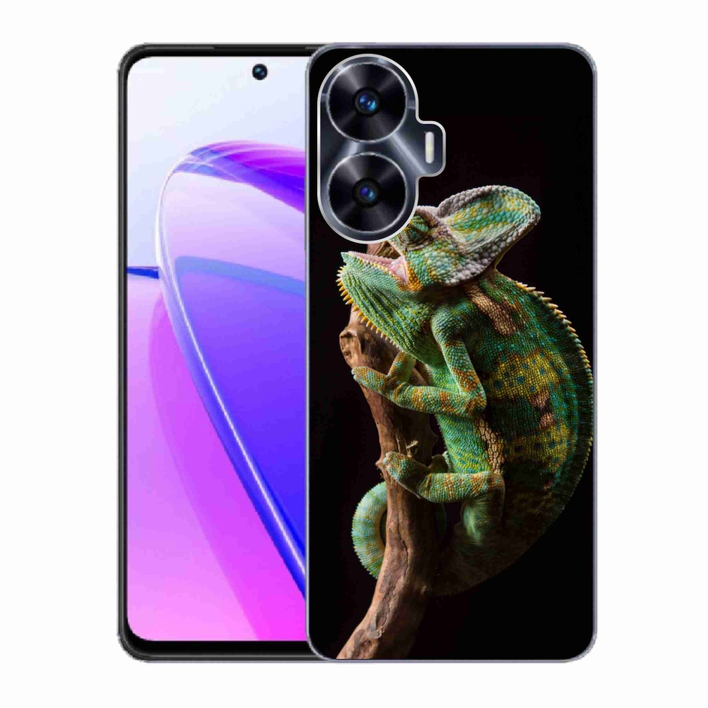 Gelový kryt mmCase na Realme C55 - chameleon