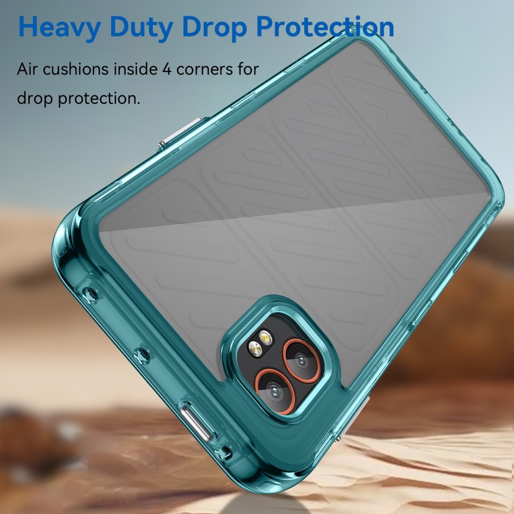 Gelový obal s pevnými zády na Samsung Galaxy Xcover 7 Pro - světlemodrý