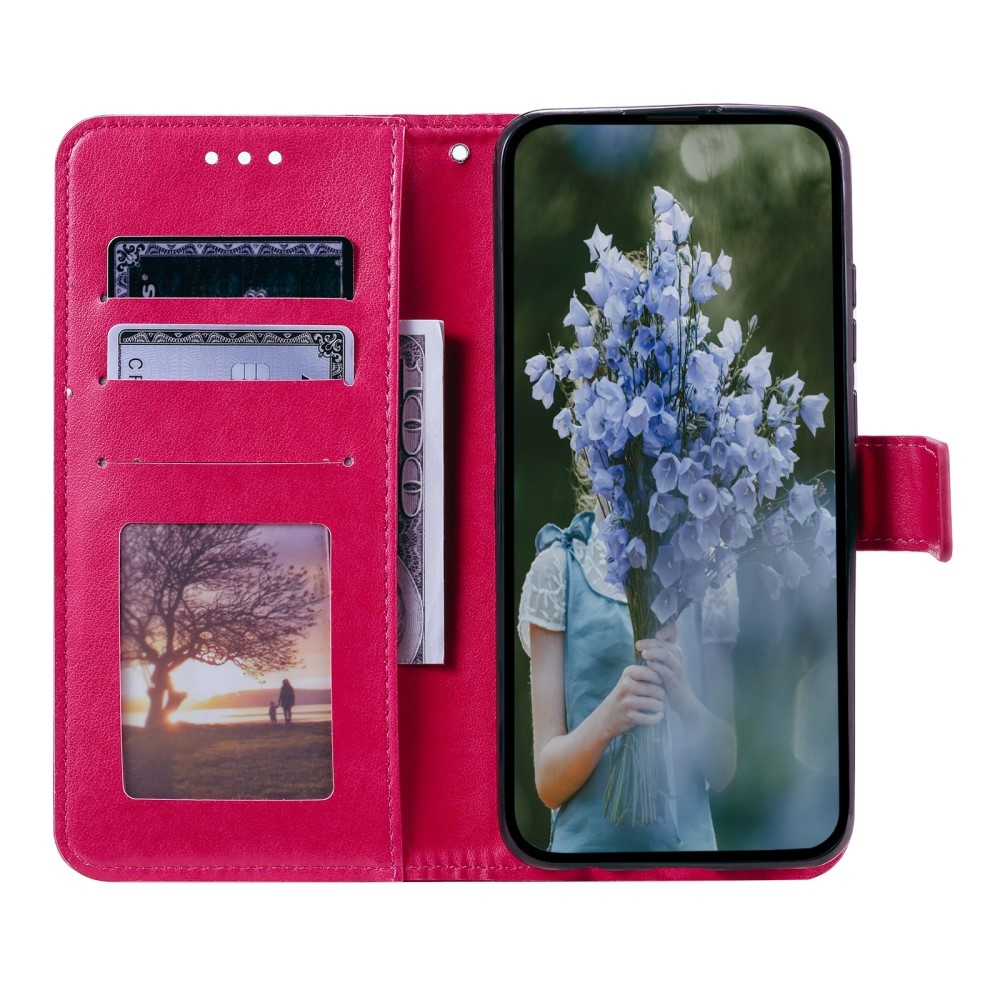 Mandala knížkové pouzdro na Honor Magic 7 Lite 5G - rose