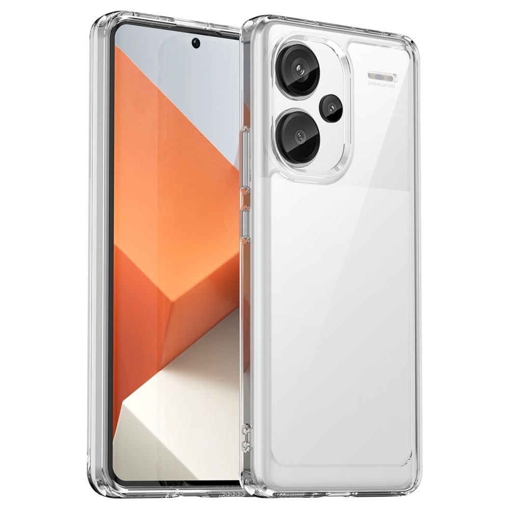 Gelový obal s pevnými zády na Xiaomi Redmi Note 13 Pro+ 5G - průhledný