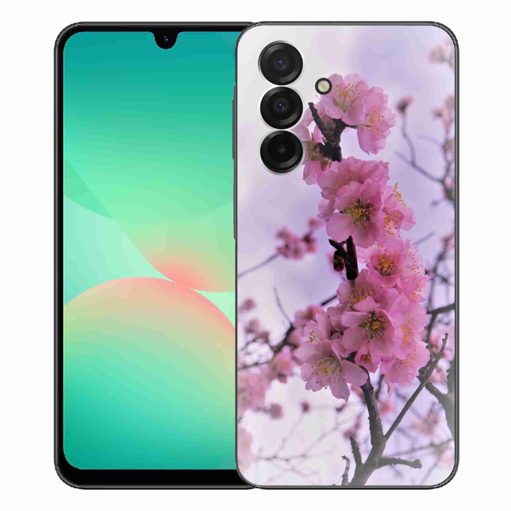 Gelový kryt mmCase na Samsung Galaxy A26 5G - květiny 7