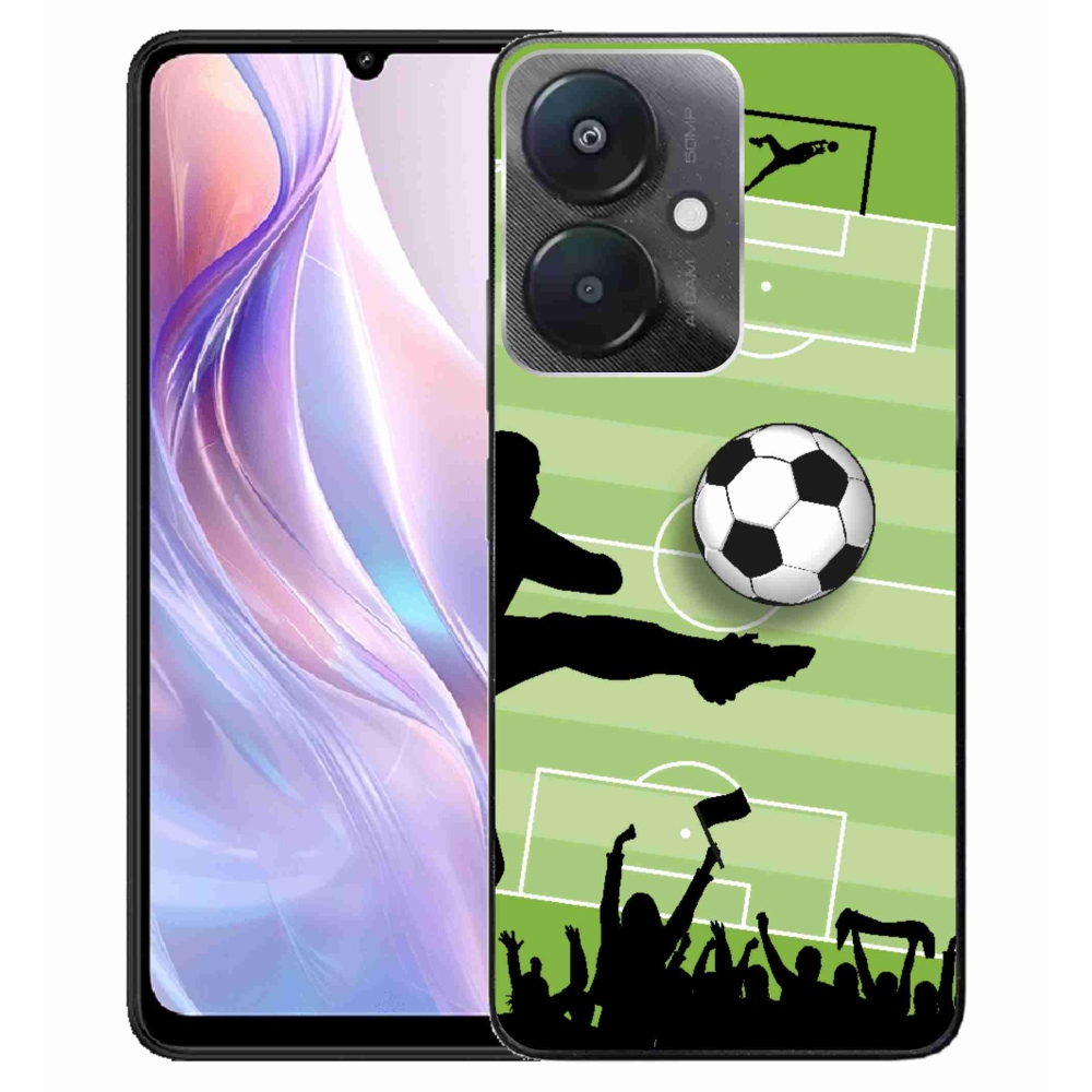 Gelový kryt mmCase na Xiaomi Redmi 13C 5G - fotbal 3