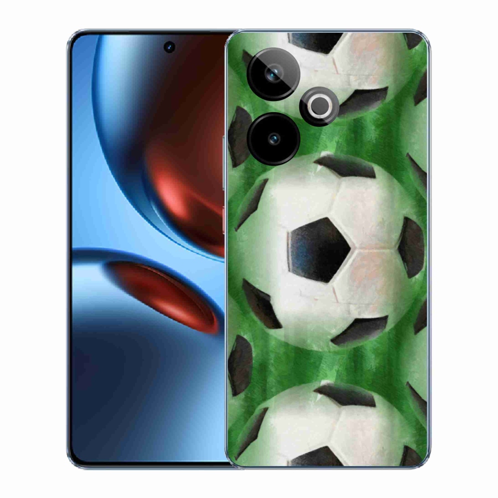 Gelový kryt mmCase na Realme GT 7 5G/GT 7T 5G - fotbalový míč