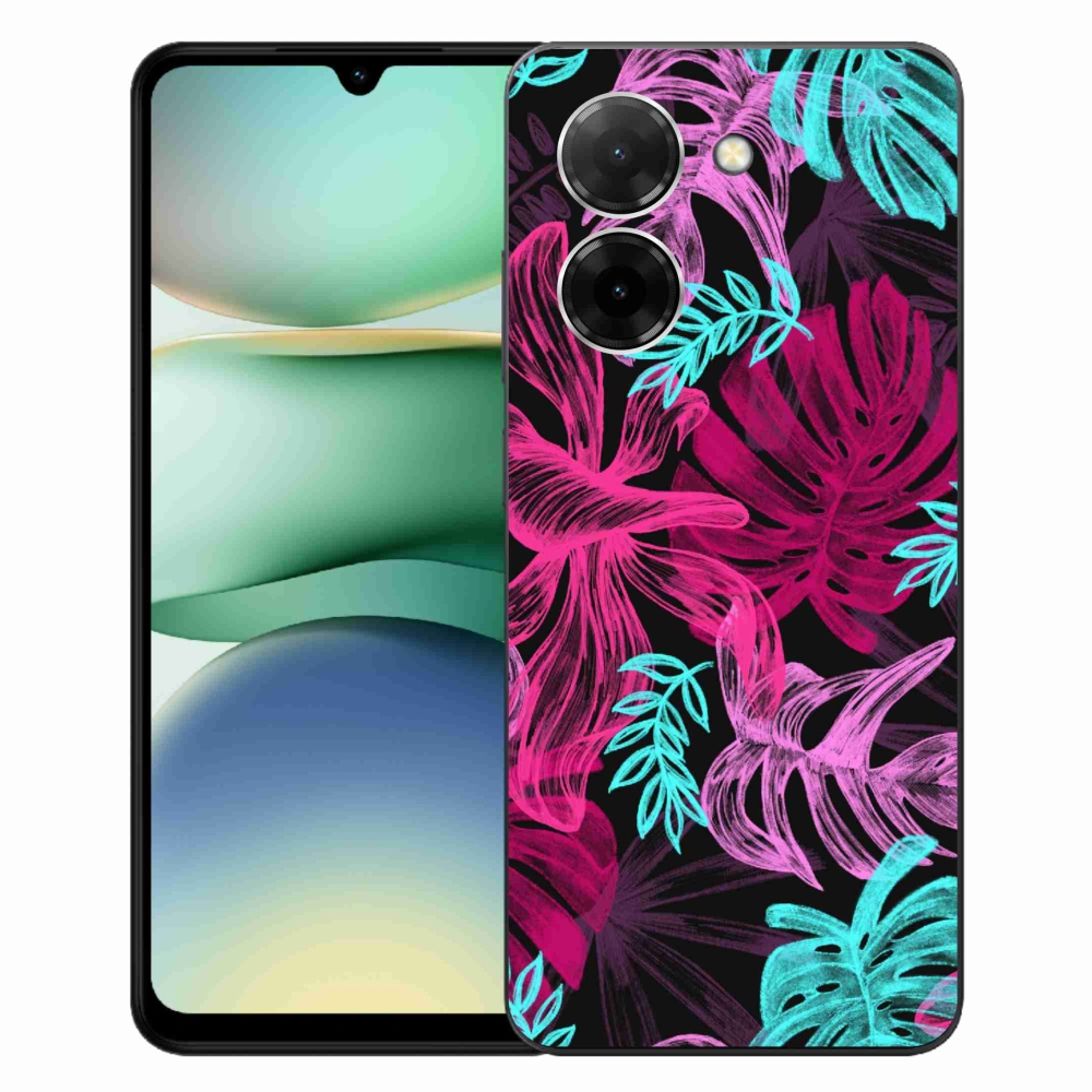 Gelový kryt mmCase na Xiaomi Redmi A5 (171.7x77.8x8.3mm) - květiny 1