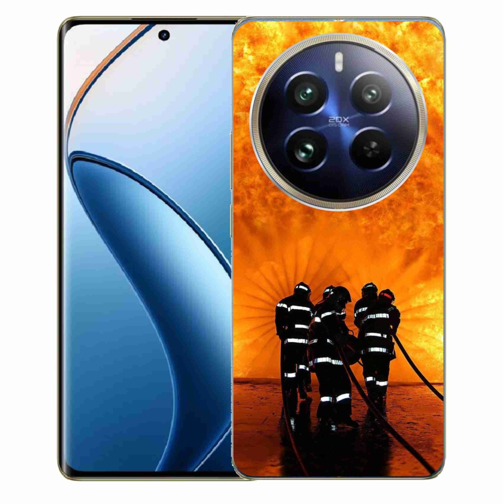 Gelový kryt mmCase na Realme 12 Pro 5G/12 Pro+ 5G - požár