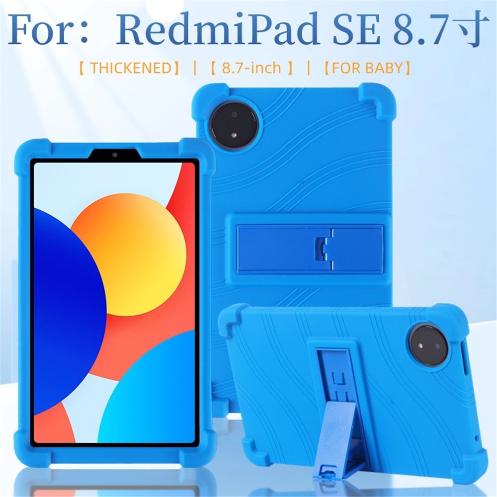 Protect silikonový obal s vyztuženými rohy na Xiaomi Redmi Pad SE 8.7 - tmavěmodrý