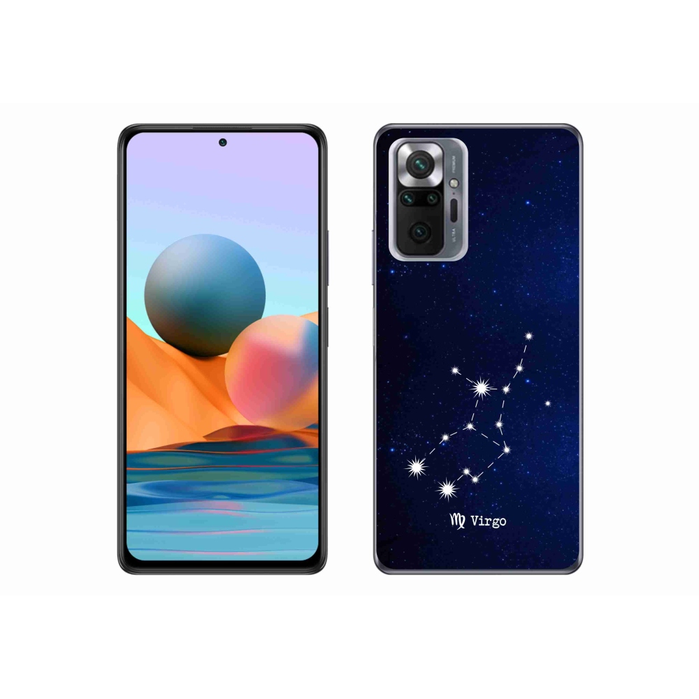 Gelový kryt mmCase na Xiaomi Redmi Note 10 Pro - souhvězdí Panny