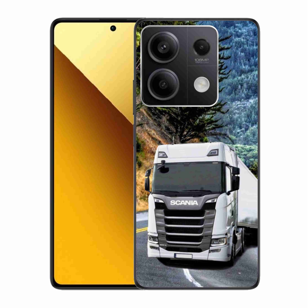 Gelový kryt mmCase na Xiaomi Redmi Note 13 5G - kamion 1