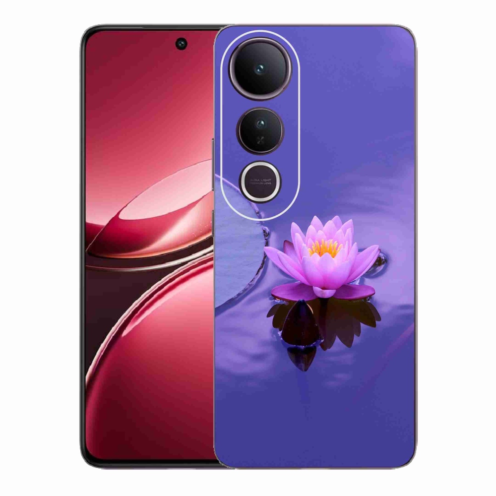 Gelový kryt mmCase na Vivo V50 Lite 4G/5G - květ na hladině