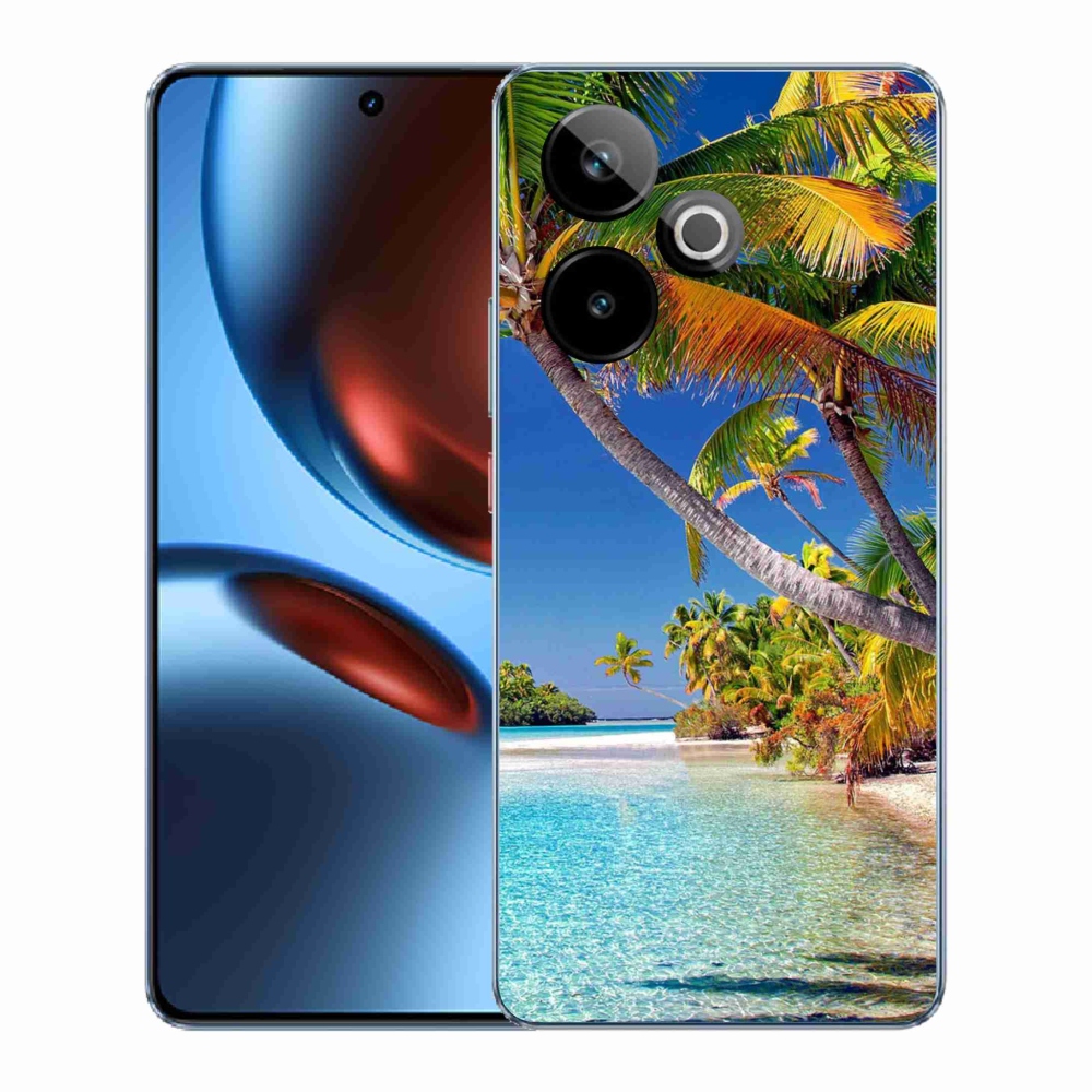 Gelový kryt mmCase na Realme GT 7 5G/GT 7T 5G - mořská pláž