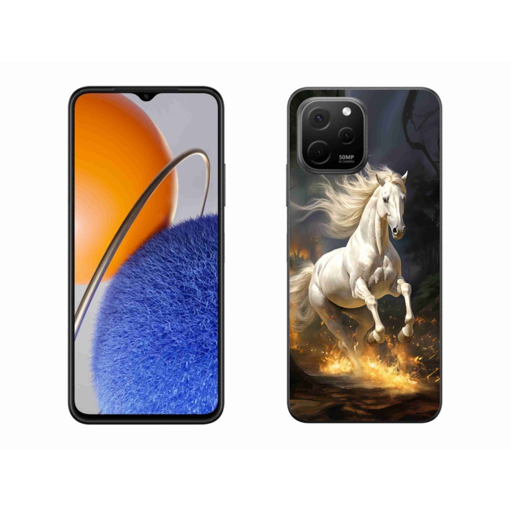 Gelový kryt mmCase na Huawei Nova Y61 - bílý kůň 2