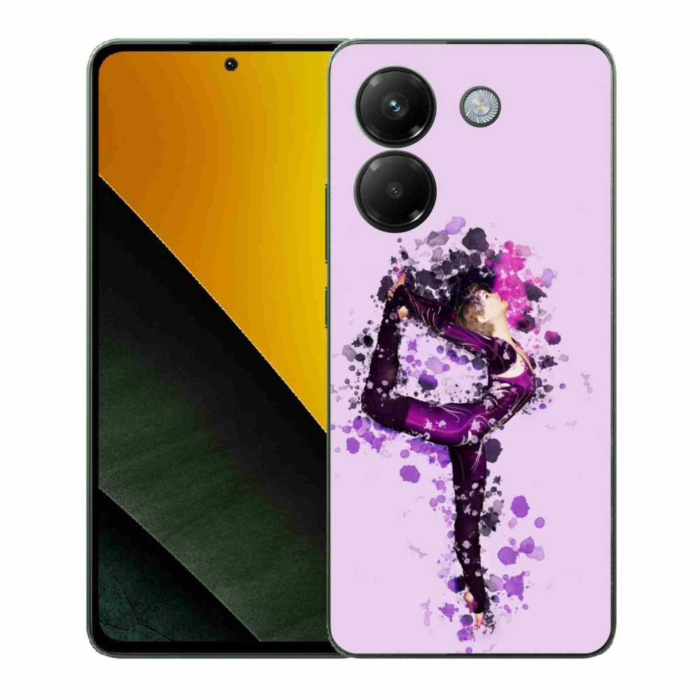 Gelový kryt mmCase na Xiaomi Poco M7 Pro 5G - baletka