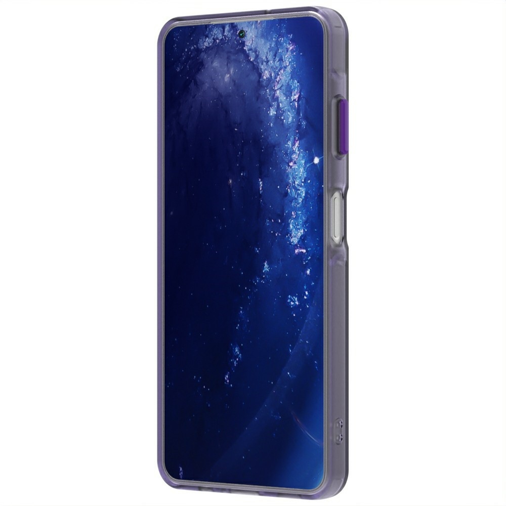 Candy gelový obal s MagSafe na Samsung Galaxy A06 4G - fialový
