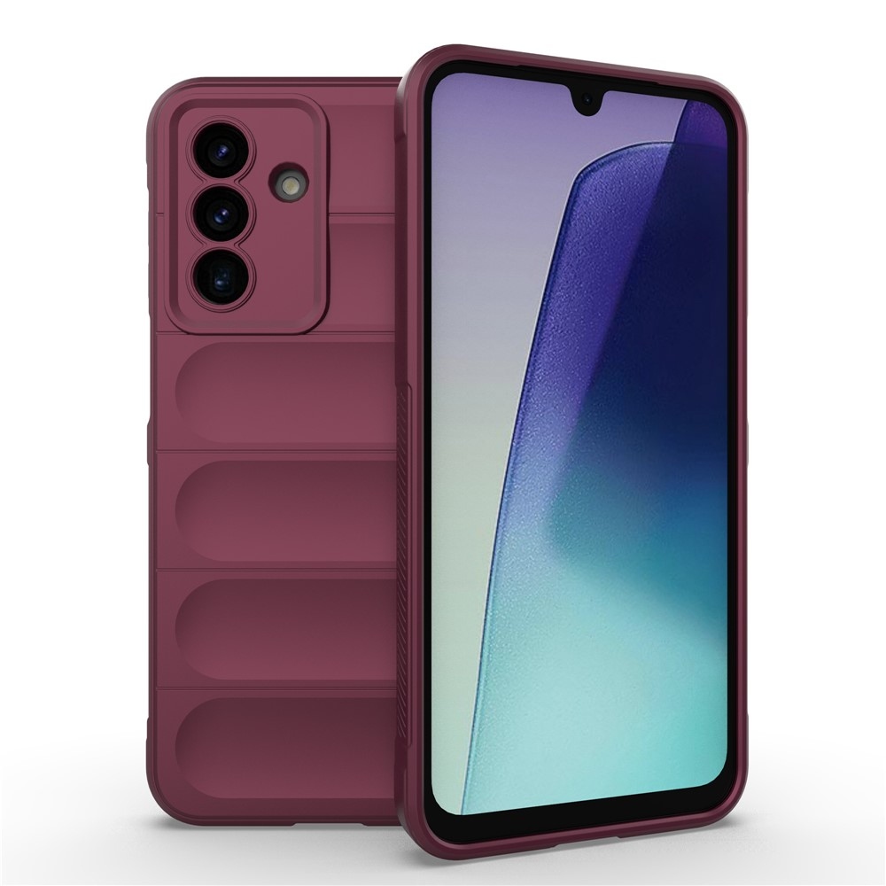 Rugg odolný gelový obal na Samsung Galaxy A17 5G - vínový