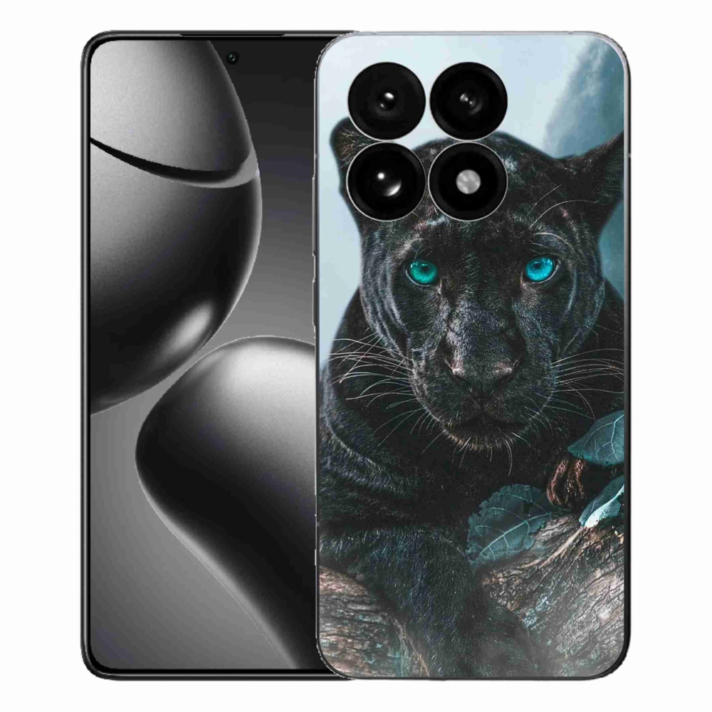 Gelový kryt mmCase na Xiaomi 15T - černý panter