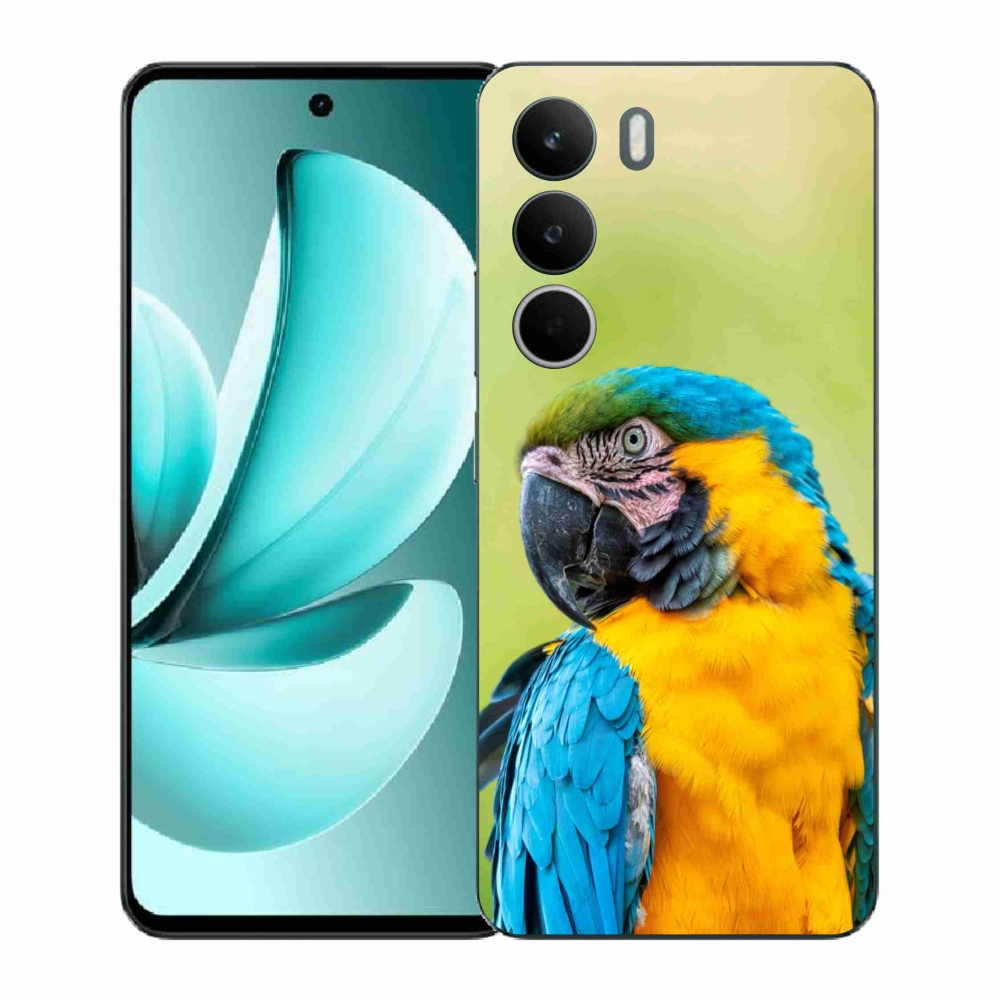 Gelový kryt mmCase na Realme C71 - papoušek ara 2