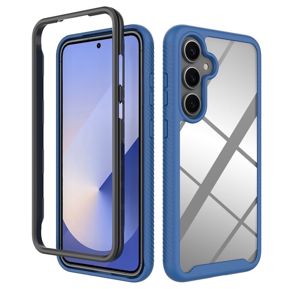 Anti-Drop 2v1 odolný kryt na Samsung Galaxy S25+ - tmavěmodrý