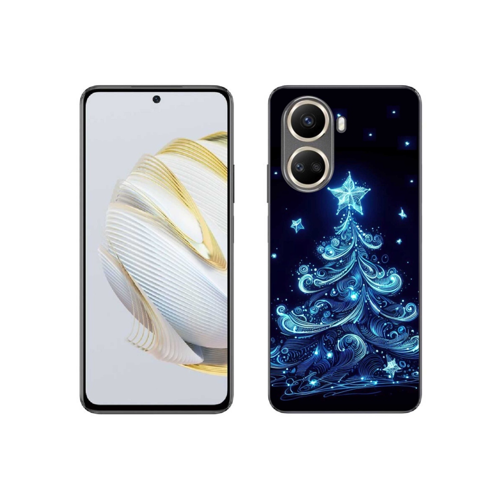 Gelový kryt mmCase na Huawei Nova 10 SE - neonový vánoční stromek 4